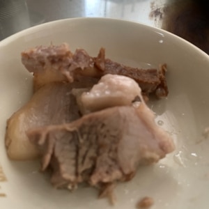 お酢で簡単！豚肩ロースかたまり肉のトロトロ煮